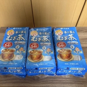 Itoen 🍵 Bustine di Tè all'Orzo Kaoru Mugicha 54ct × 3 Confezioni - Senza Caffeina, Giappone Imp - Foto 1 di 5