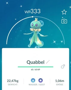  ✨#592 Shiny Quabbel (Männlich) Pokémon Go✨ - Bild 1 von 2