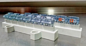 (Lot 2) Channel Distribution 5-Position Mini-Rocker Bridging Module, 1-in 4-out - Photo 1/8