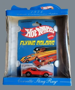 1998 Hot Wheels 1976 CORVETTE STING RAY RED Flying Colors 30Th. Anniversary 1:64 - Picture 1 of 15