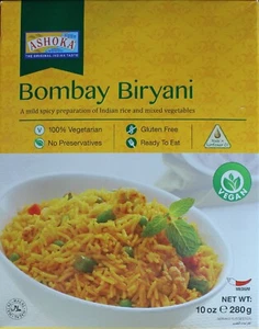 10 Bombay Biryani 280g original Indien Reis Fertiggericht schnelle Küche VEGAN - Bild 1 von 3
