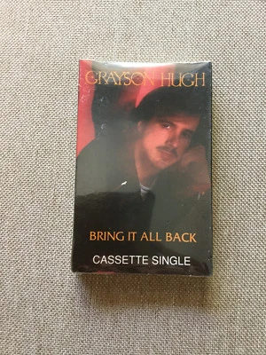 Grayson Hugh ‎– "Bring It All Back" (1989) Rare Cassette Single Sealed - NEW - Image 1 of 2