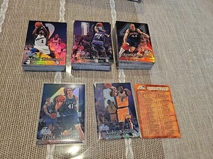 1998-99 Fleer Flair Showcase ROW 2 Complete Basketball Card Set Dirk Nowitzki RC - Picture 1 of 13