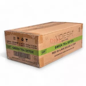 VOESH Pedi en una caja de lujo 4 pasos | DESINTOXICACIÓN DE TÉ VERDE (Caja de 50 juegos) - Imagen 1 de 1