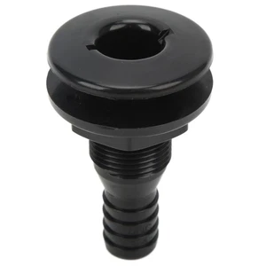 Multi-size Boat Through Hull Connector ABS Plastic Drain Outlet Boats - Picture 1 of 21