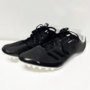 NEW Adidas Sprintstar Track & Field Black Sprinting Spikes Mens Shoes Size 6 - Picture 1 of 6