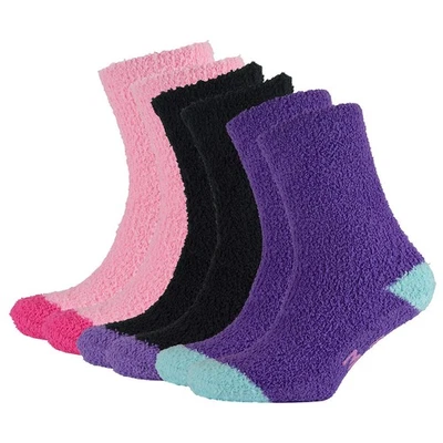 A2Z Mujer Novedad Calcetines Eslogan Suela Agarre Acogedor Súper Suave Funky Calcetines de Invierno Foto 1 de 2