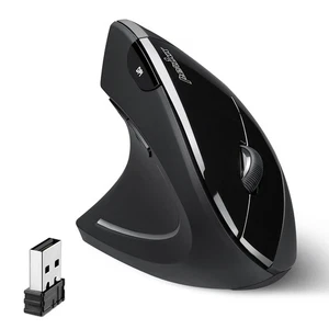 Perixx PERIMICE-713L Ergonomic Mouse Left Hand Vertical Wireless 800/1200/1600 D - Picture 1 of 8