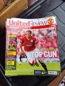 23 x Manchester United Heim Fußball Programme 2006/07 (LU3) - Bild 1 von 23