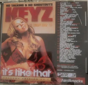 DJ KEYZ - MARIAH CAREY: IT'S LIKE THAT COLLABO MIXTAPE R&B/HIP-HOP MIX CD - Bild 1 von 2