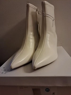 Botines blancos para mujer A New Day talla 7,5 Foto 1 de 4