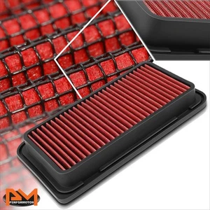 For 13-16 Scion FR-S/Subaru BRZ Reusable Multilayer High Flow Air Filter Red - Picture 1 of 6