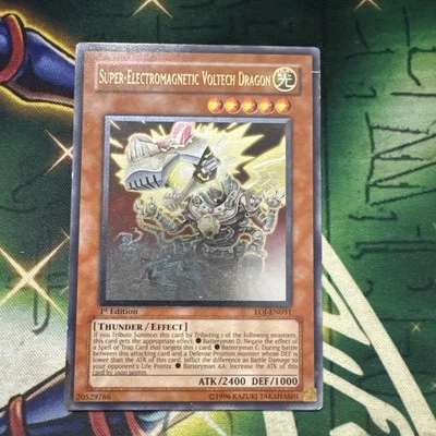Yugioh! Super-Electromagnetic Voltech Dragon EOJ-EN031 Ultimate Rare 1st Ed MP - Image 1 of 4