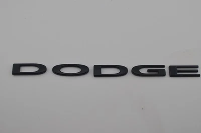 Dodge Charger 2015-2024 tapa trasera maletero placa de identificación negra emblema usado Mopar Foto 1 de 3