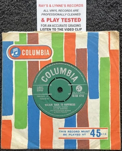 Helen Shapiro  Walkin' Back To Happiness 7'' Vinyl 1961 CLEANED/TESTED VG+ VIDEO - Picture 1 of 7