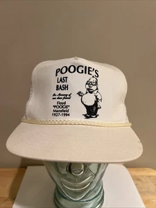 Vintage Trucker Hat Funeral In memory Of Mourning RIP Unique Custom Cartoon 90s - Picture 1 of 7