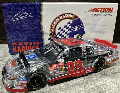 2001 Kevin Harvick GM Goodwrench Service Plus 1:24 Action Clear NASCAR Diecast - Image 1 of 4