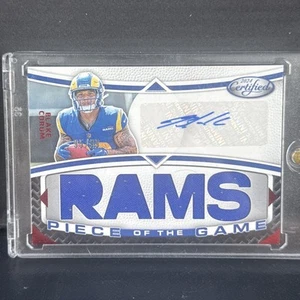 2024 Certificado Panini - Pieza del juego #POTGS-BC Blake Corum/99 (AU, MEM, RC) - Imagen 1 de 3