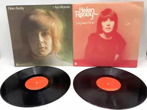 Helen Reddy 2 Vinyl Records: I am Woman & Long Hard Climb - VG - Tested ST-11068 - Picture 1 of 14