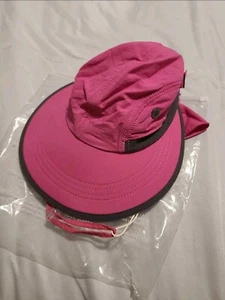 Toddler Sun Hat Rose Red Kids Baby Beach Sun Protection UPF 50 (2-5T) - Picture 1 of 5