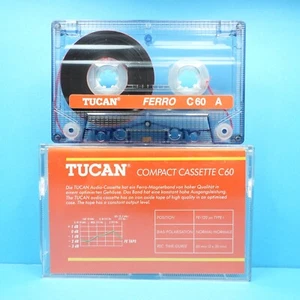 🦩 1x TUCAN Ferro C60 * IEC I Type 1 * Tape Cassette Kassette Casete кассета * - Bild 1 von 3
