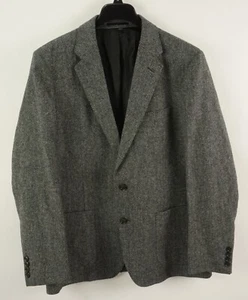 New J.Crew Ludlow Moon Tweed Wool Men's 44R Slim Gray Herringbone Sport Coat - Picture 1 of 11