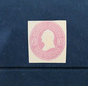 USA Scott # U39 Fine Unused 6c BOB Postal Squares US Stamp Cat $60 - Picture 1 of 2