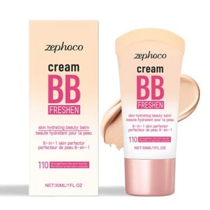 Zephoco Cream BB Freshen 30ml/1oz , 8 in 1 Skin Hydrating Beauty Blam - Picture 1 of 22