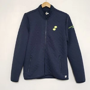 NUEVO CON ETIQUETAS Chaqueta Acolchada Azul Sobrenatural Para Hombres M Nueva con Etiquetas Capa Marina Corbet Cremallera Completa - Imagen 1 de 13
