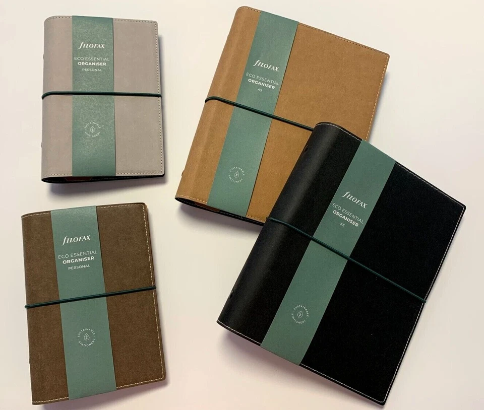 Filofax Eco Essential A6 /Personal /A5 Terminplaner Organizer Agenda wählbar NEU - Bild 1 von 4
