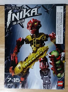 DE COLECCIÓN 2006 LEGO BIONICLE INIKA TOA JALLER 8727 SOLO FOLLETO DE INSTRUCCIONES - Imagen 1 de 4