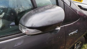 TOYOTA YARIS 2019 Icon Tech 5DR MK3 DRIVERS WING MIRROR ELECTRIC GREY 1G3 - Picture 1 of 5