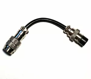 4-Pin ASTATIC/COBRA MIC to 4-Pin CPI CP-2000 Radio Adapter HS-44P - Picture 1 of 5
