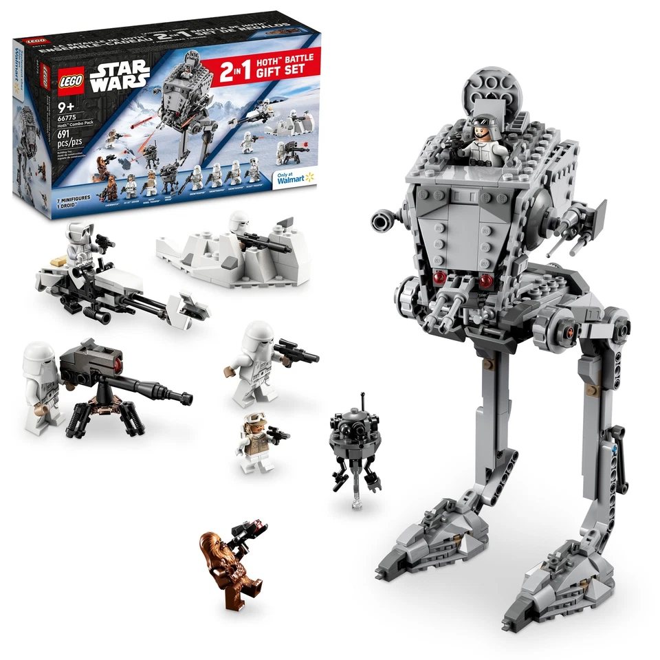 LEGO Star Wars 66775 Hoth Combo Pack 2 In 1 Contains 75322 And 75320 Retired - Image 1 of 1
