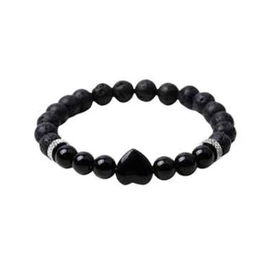 Healing Chakra Bracelets for Women Protection Release Anixiety 8MM Lava Stone - Picture 1 of 14