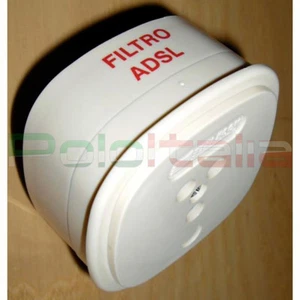 Filtro ADSL Tripolare RJ11 TELECOM adattatore modem TIM internet pc telefono fax - Photo 1/6