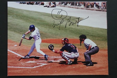 Foto autografiada por Brett Butler de los Dodgers de Los Ángeles de 5x7 de acción entrenamiento de primavera Foto 1 de 2