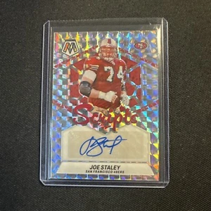2024 Panini Mosaic Joe Staley Auto Scripts Card#SC-JSY - Picture 1 of 2