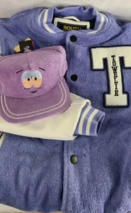 South Park Exclusive Towelie Varsity Jacket + Towelie Snapback Hat | Size Large - Picture 1 of 20