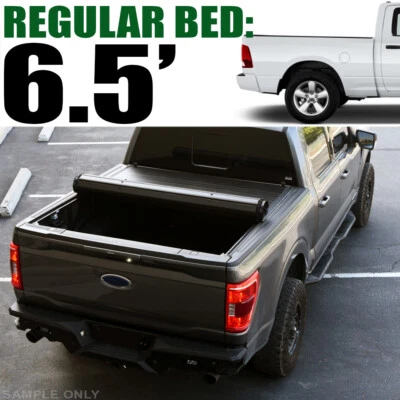 TLAPS For 2019-2024 Ram 1500 6.4 Ft Bed Low Profile Hard Roll-Up Tonneau Cover - Image 1 of 4