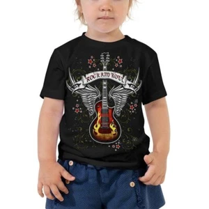 Rock and Roll (Rock ’N’ Roll) Kids T-shirt - Picture 1 of 9