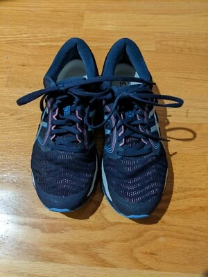 Zapatillas de Correr Asics Gel Ziruss 3 Azul y Rosa USADAS  Foto 1 de 4