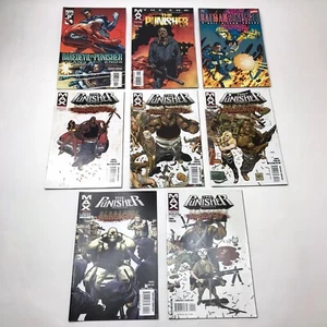 The Punisher Max Barracuda 1-5 Cell End One Shots Marvel Lot of 8 Comic Books - Picture 1 of 9