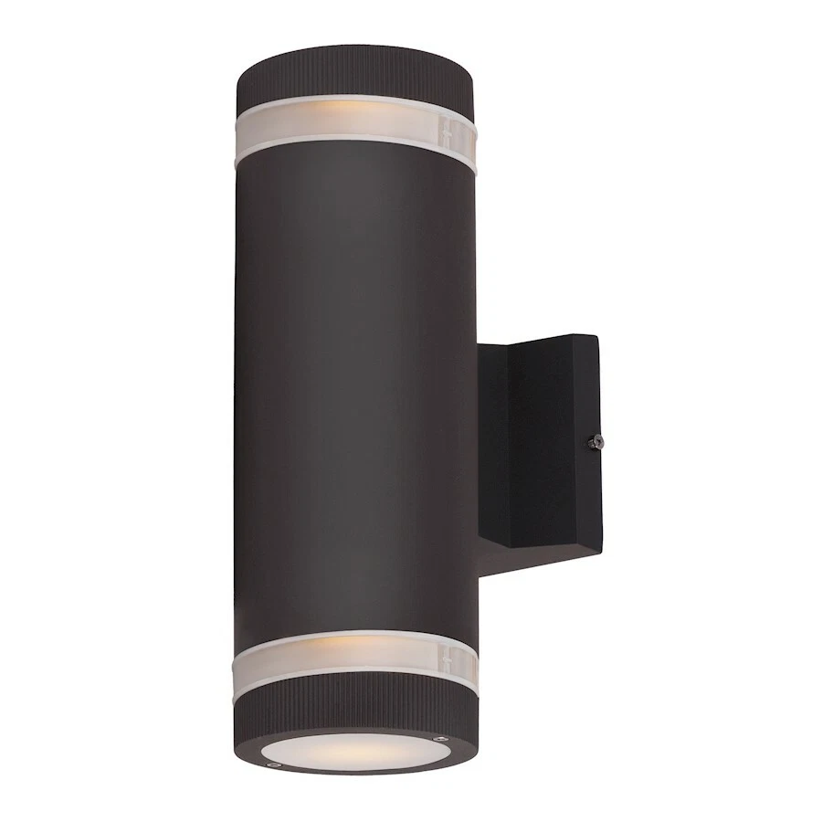 Aplique de pared Maxim Lighting Lightray 2 luces, bronce arquitectónico - 6112ABZ Foto 1 de 1