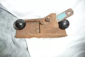 Vintage plane scratch build 1" groove adjustable 2.5" wide 6.5" long HEAVY - Picture 1 of 2
