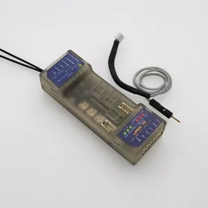 LemonRx ® 10 Ch Gyro/Telemetry Rx. Volt/Probe DSMX/DSM2 perfect for Turbine/LMA - Picture 1 of 14