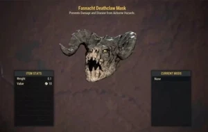 (Xbox) Fasnacht Deathclaw Mask - Picture 1 of 1