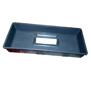 attrezzi artigianali VASSOIO CADDY con manico plastica grigio 15 x 6,75" ( ) - Foto 1 di 3