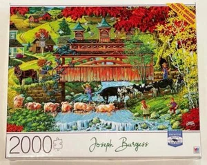 Nuevo rompecabezas Joseph Burgess Washday Bridge Country Living 2000 piezas - Imagen 1 de 1