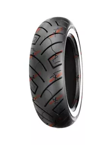 Shinko 777 170/80B15 Tire White Wall Rear WW Motorcycle 170 80 15 87-4593 - Picture 1 of 3